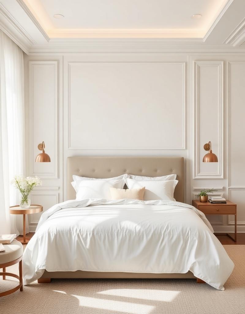 Maintained bedroom