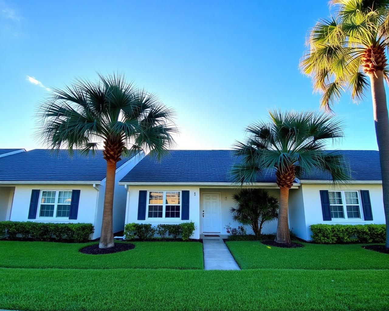 Tampa townhouse exterior